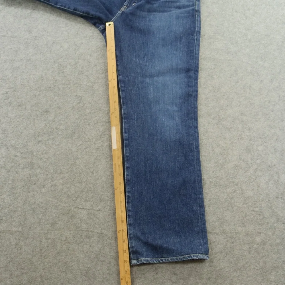 Adriano Goldschmied Jeans Mens 36 Blue Everett Slim Straight Japan Denim